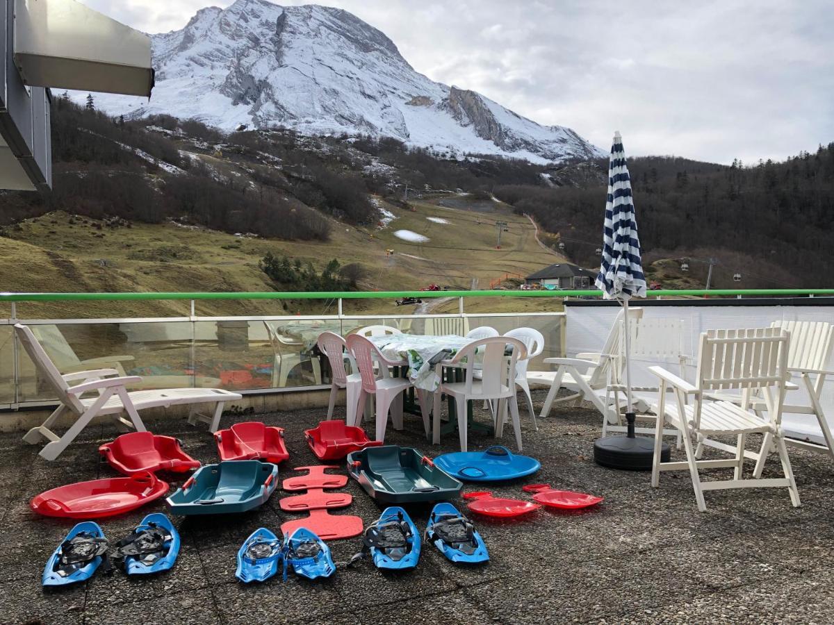 Le Skidoux 2*, Au Pied Des Pistes, Vue Montagne Gourette Dış mekan fotoğraf